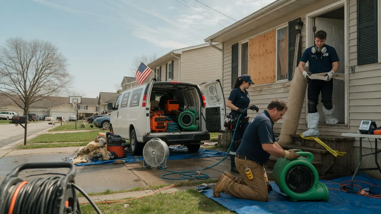 Water Damage Restoration in Ellenboro, WV near me